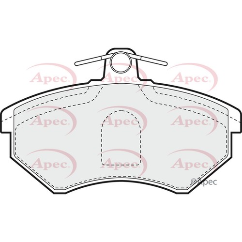 Brake pads set for - brake, vento