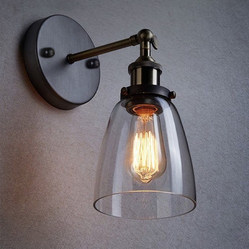 Vintage industrial wall light - vintage,
