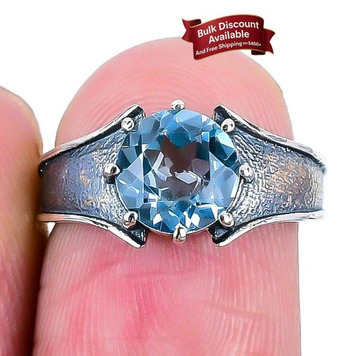 Swiss blue topaz stone 925 - topaz,