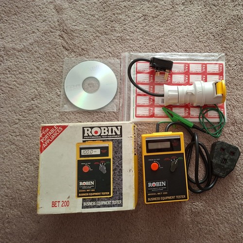 Robin bet200 pat tester - robin,