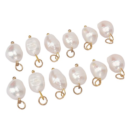Baroque pearl pendant - 6x,