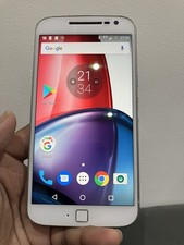 Motorola Moto G4 Plus White 16GB Unlocked Smartphone - Good Condition