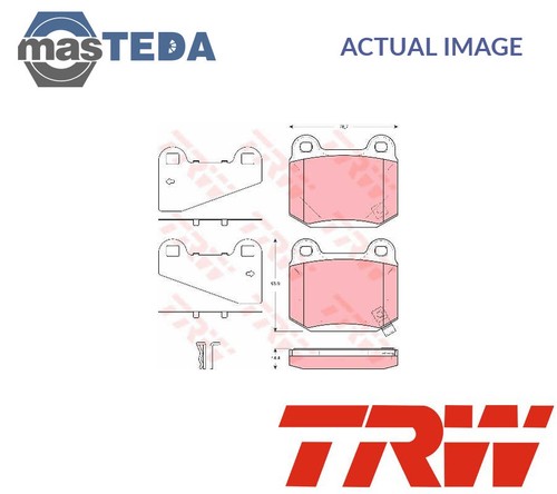 Gdb3350 brake pads - pads, set