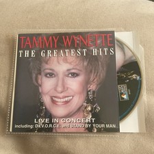 Tammy Wynette - Greatest Hits (Live) - Original CD Album & Inserts Only