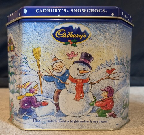 Cadbury snowchocs tin - cadbury's,