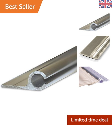 Aluminium caravan awning rail - aluminium,