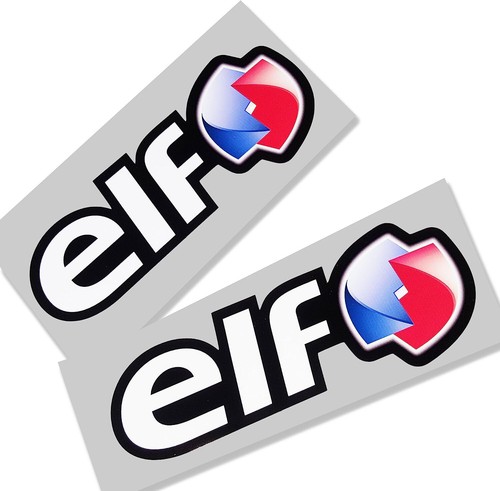 Elf oil motorcycle decals - elf,