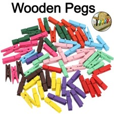 Large Mini Clothes Pegs 7.2cm