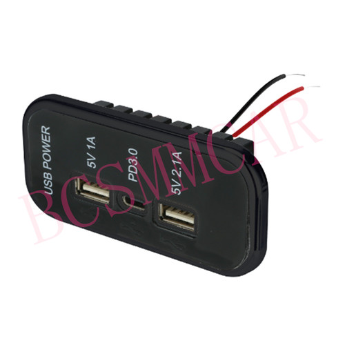 Car type usb - type-c, port