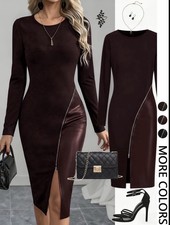 Women's PU Leather Patchwork