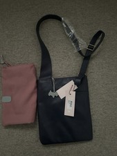 Radley  Leather Pockets Crossbody Bag Medium, Navy  RRP £159