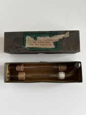 Antique Glass Ear Syringes Vintage X2. With Original Box
