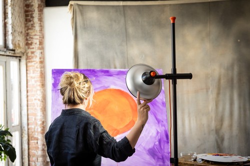 Daylight artist studio floor - artist,