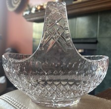 Vintage Cut Crystal Oval