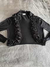 Roman Originals black ruffle