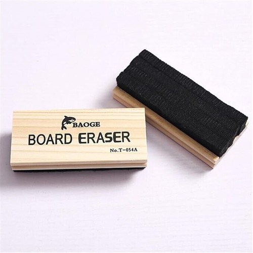 Wooden blackboard eraser large - wooden,