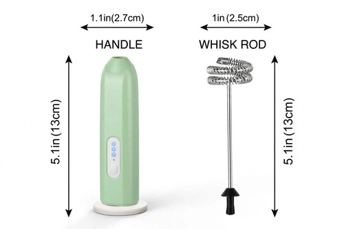 Milk frother coffee beater - frother,
