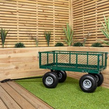 Heavy Duty Green Metal Garden
