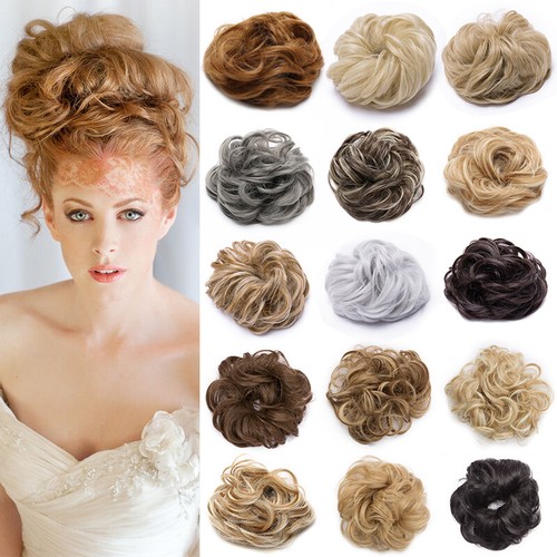Real messy bun scrunchie - real,