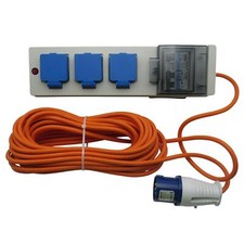 Camping electric hook - up, cable