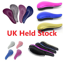 Detangler Hair Brush Tangle Teezer Comb Styling Tool Curved Glitter