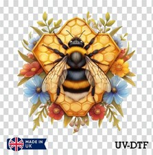 Floral bee honey - bee, comb