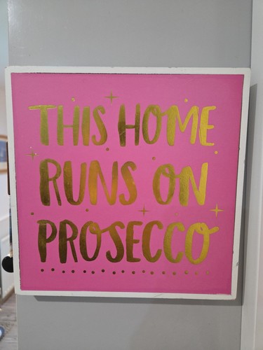 Prosecco wall sign