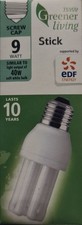 1 x 9W (=40W) Low Energy CFL