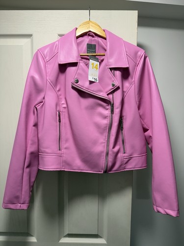 Primark pink faux leather - pink,