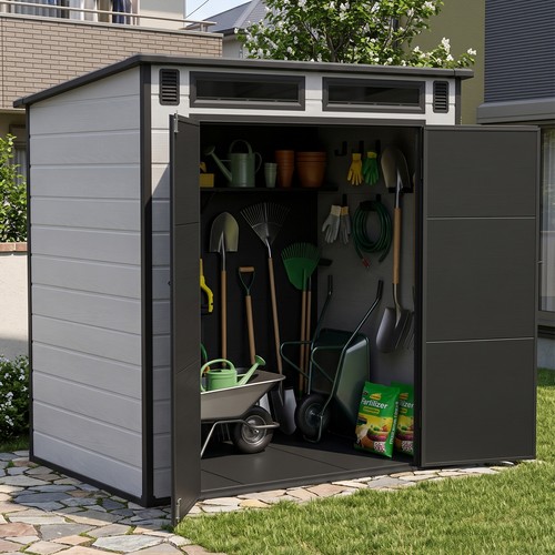 4ft plastic garden - plastic, shed
