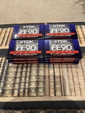 TDK FE90 x3 BLANK AUDIO