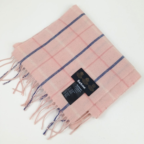 Barbour 100 wool baby pink - wool,