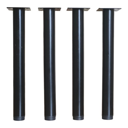 Black steel furniture legs - furniture,