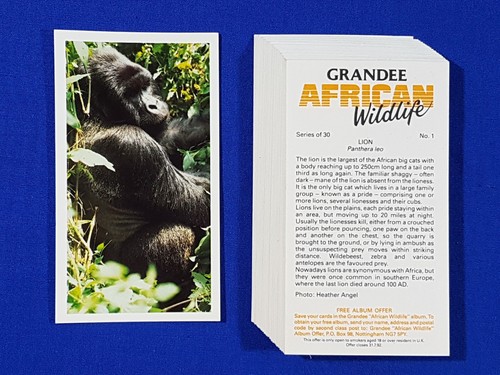 Grandee cigarette cigar cards - cigarette/cigar,