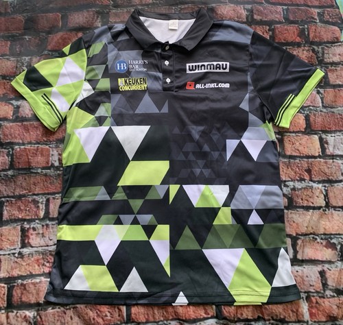 Men pdc darts polo shirt - men’s,