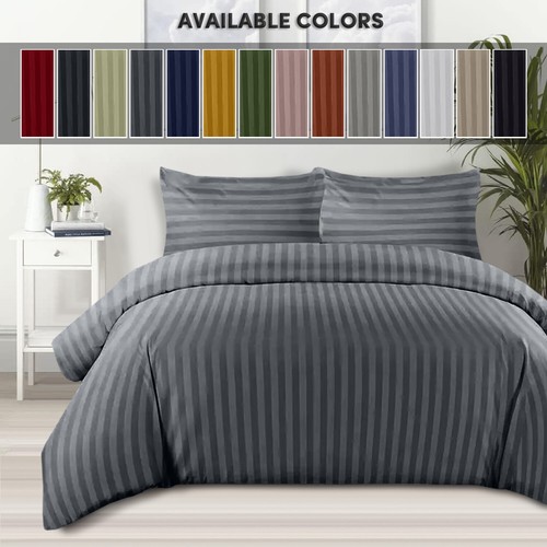 Luxury duvet cover set - cover, stripe