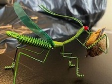 Praying Mantis Aluminum Wire