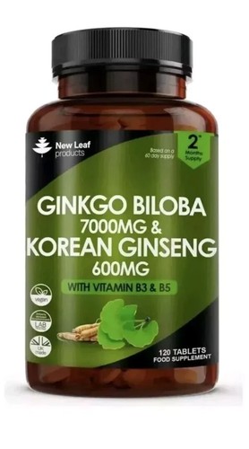 Ginkgo biloba 7000mg - ginkgo, korean