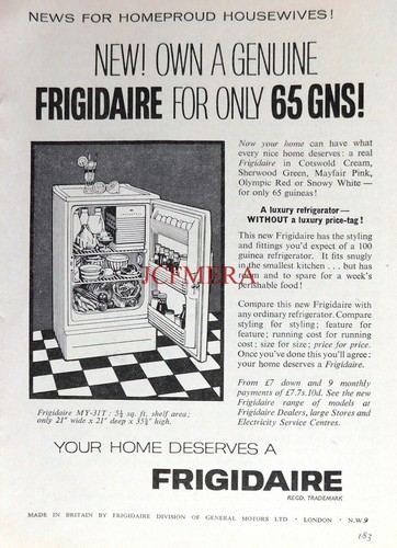 Vintage frigidaire - vintage, 'frigidaire'