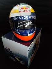 Jean Eric Vergne Hand Signed F1 Red Bull Toro Rosso 1:2  Mini Helmet "JEV"
