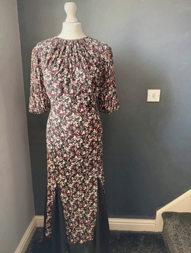 Mint velvet floral maxi dress - mint,