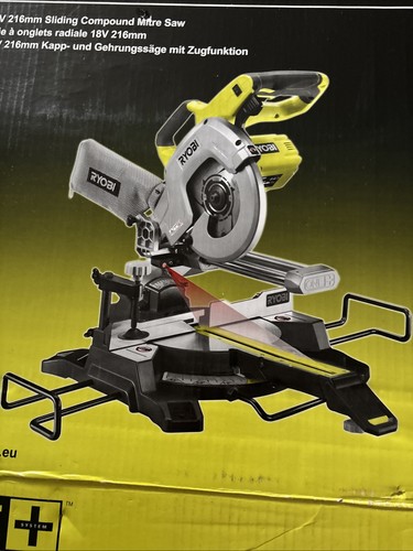 Ryobi one 216mm sliding - one+, mitre