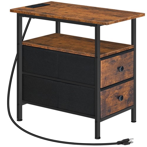 End table with - table,