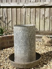 Eltex Large Galvanised Poultry Feeder