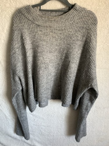 Grey oversized jumper - grey,