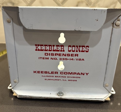 Vtg collectible keebler - vtg, cone