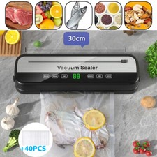 Vacuum Food Sealer Automatic Manual Sealer Dry Wet Pack Machine with 40 Bags
