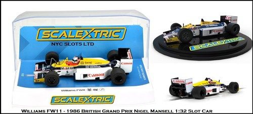 Scalextric williams fw11 - williams, 1986