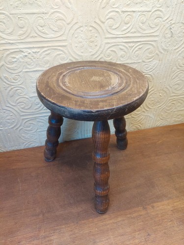 Vintage french wooden milking - wooden,