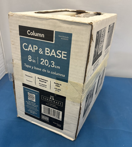 Turncraft column cap base - turncraft, &
